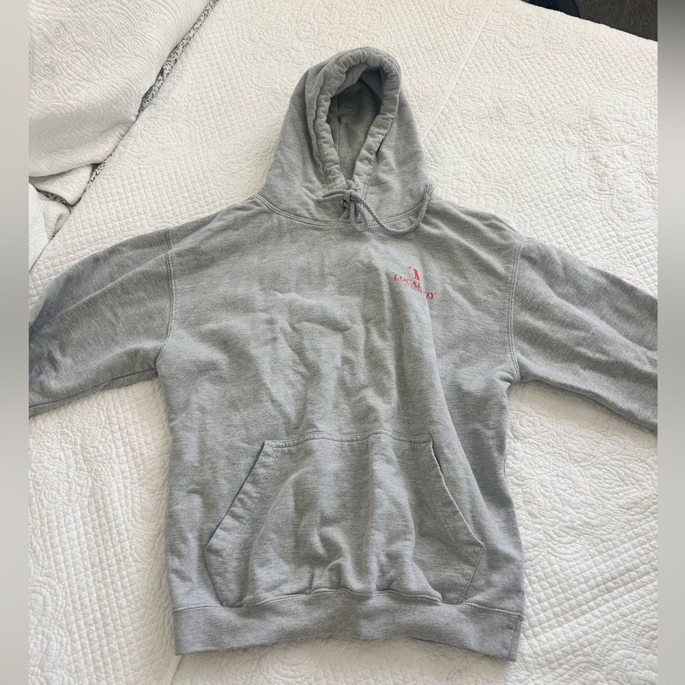 Gray Local Boy hoodie